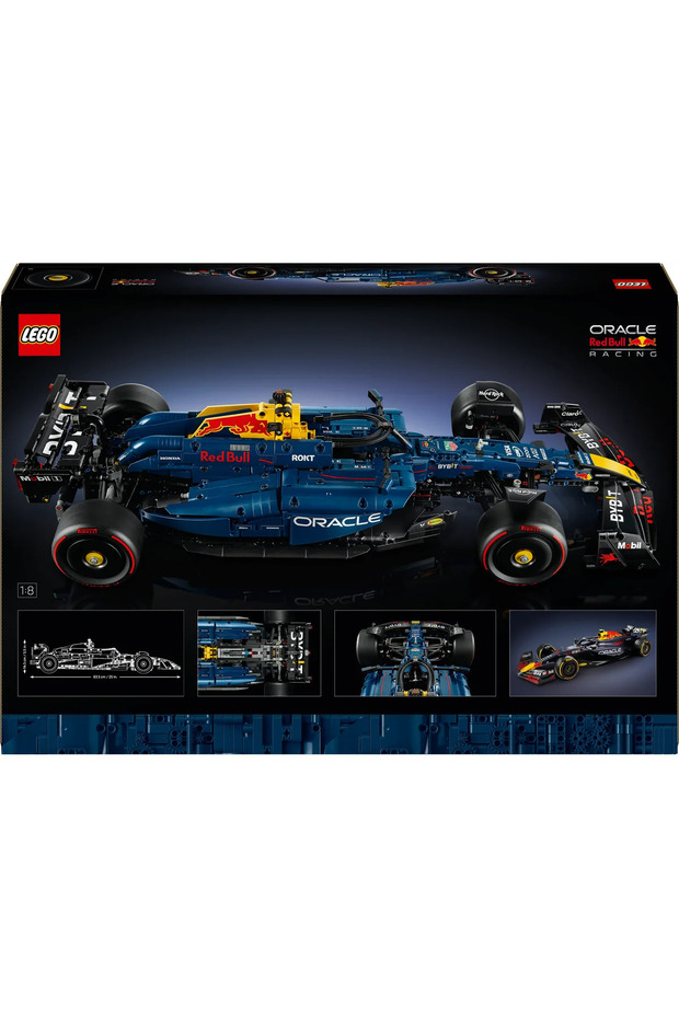 ® Technic Oracle Red Bull Racing RB20 F1 Araba 42206- Yetişkinler için Model Seti (1639 Parça) - 5