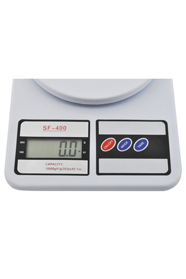 Kitchen scale, Tare function, maximum 10 kg, accuracy up to 1 g, 22.5 x 15.5 x 3.5 cm - 7