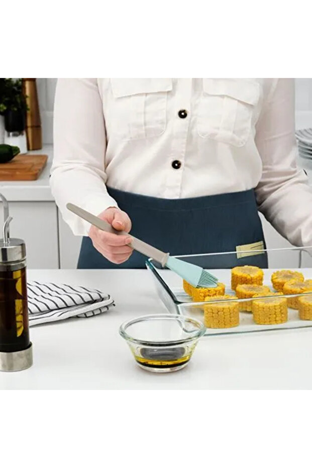 BAKGLAD yumurta fırçası, bej-mavi - 5