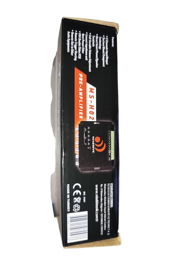 MASSİVE PROFESYONEL 5 KANAL DECK ÇEVİRİCİ 3 AMFİ ÇIKIŞ TETİKLEMELİ ANFİ DÖNÜŞTÜRÜCÜ MS-H02 CONVERTER - 6