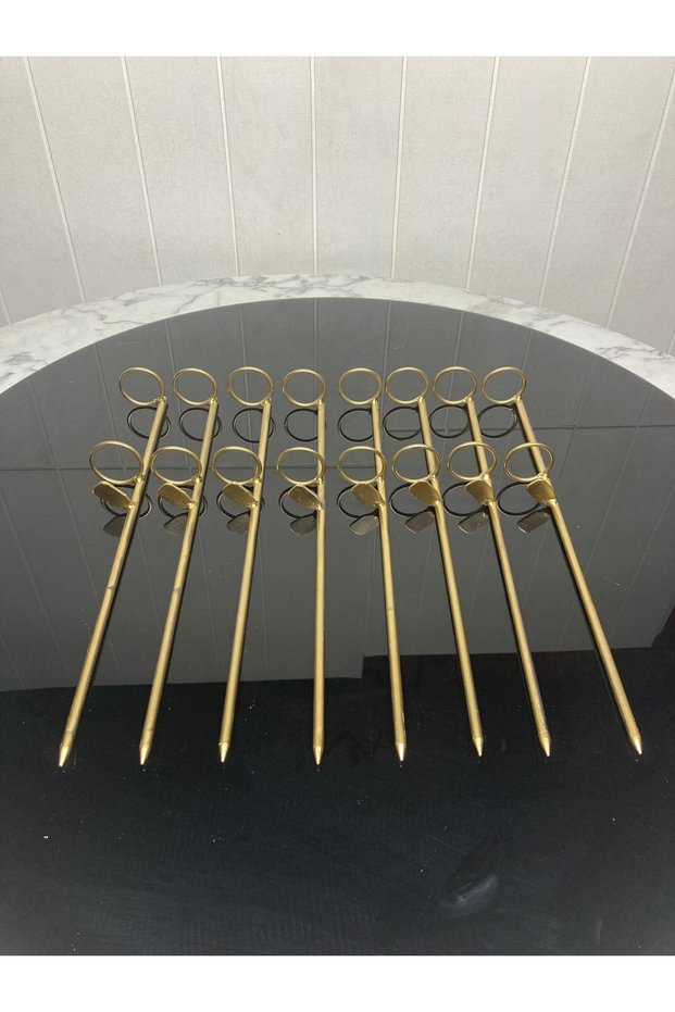 8Pcs Steel Iron Shaft Fixed Fishing Rod Stake | Fishing Rod Holder | Metal Fishing Rod Stake | Fishing Rod Apparatus