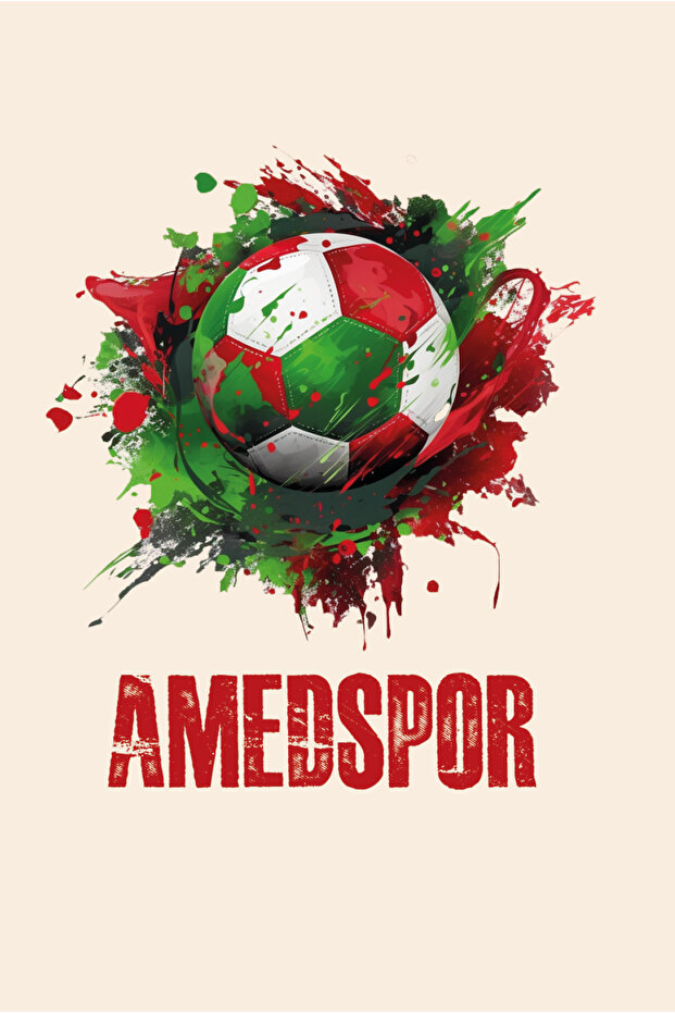 Amedspor Designed Notepad - Amed Spor Unlined Notepad - 1