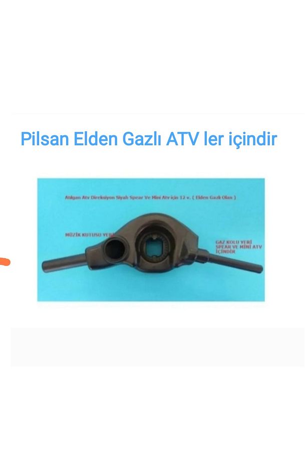 Pilsan Spear Atv ,vız Vız Atv Siyah - 3
