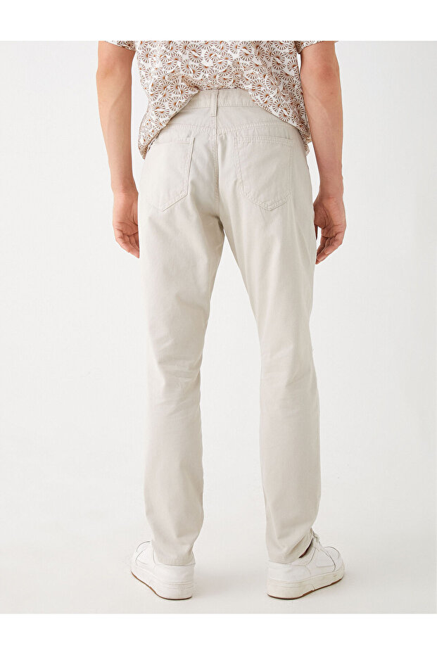 Basic Chino Pantolon Pamuklu - 4