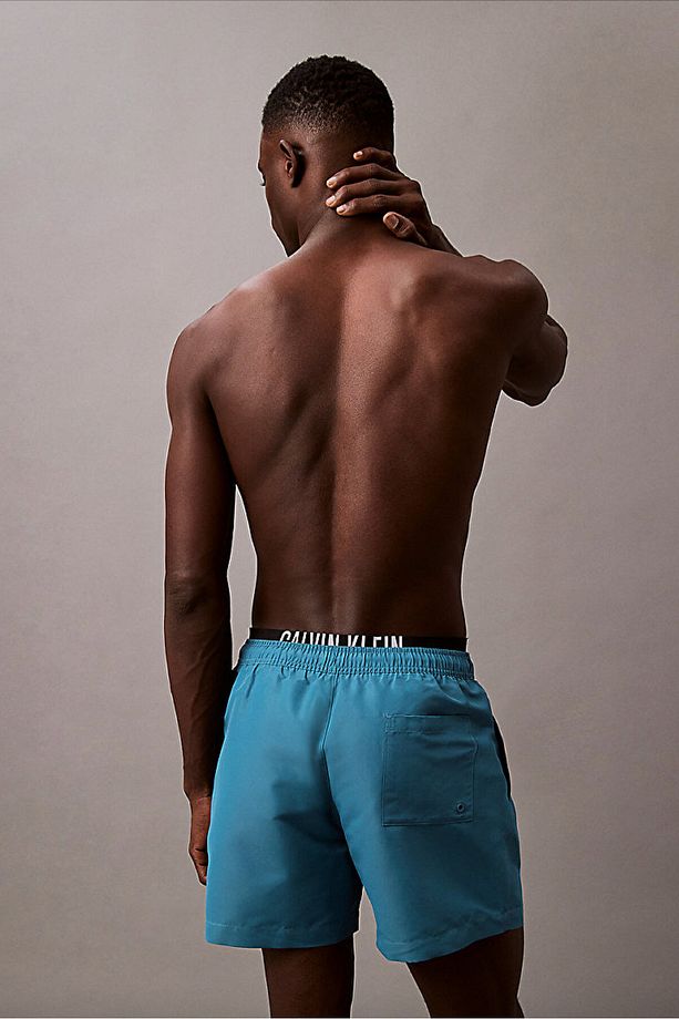 Double Waistband Swim Shorts - Intense Power - 3