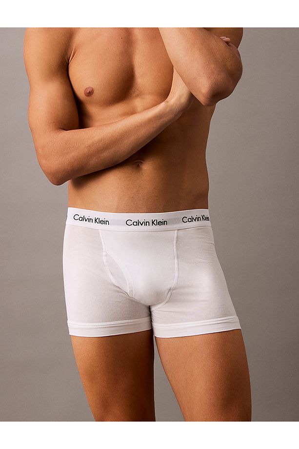 3 Pack Relaxed Dart Trunks - Icon Cotton Stretch - 5