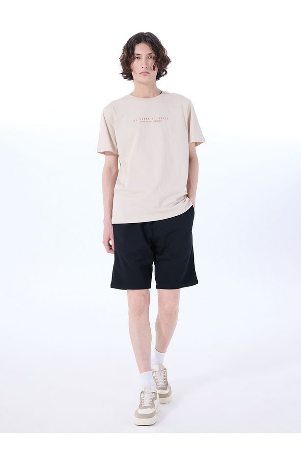Sweat Şort, S, Siyah - 2