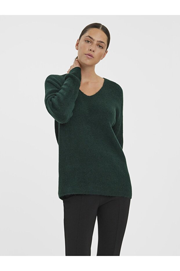 Strickpullover VMCREWLEFILE Pullover - 1