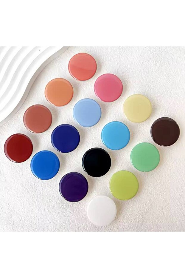 Daire Pastel Pop Socket Mavi - 4