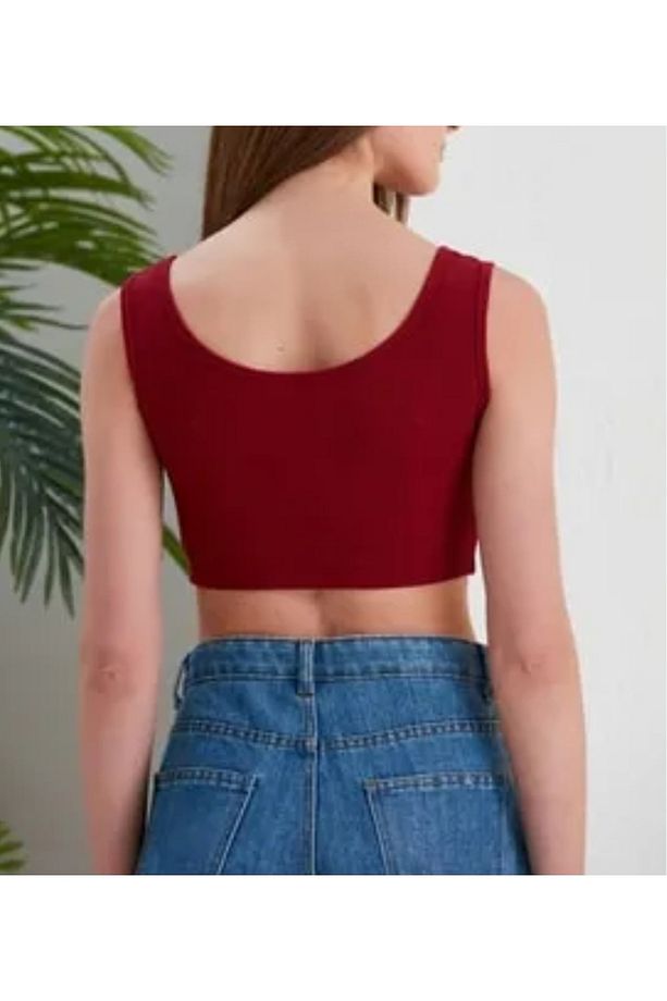 Crop Askılı Basic Atlet - 3