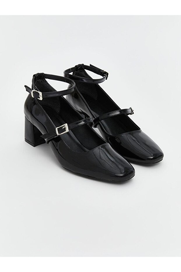 Square Toe Women's Heeled Shoes (S5)