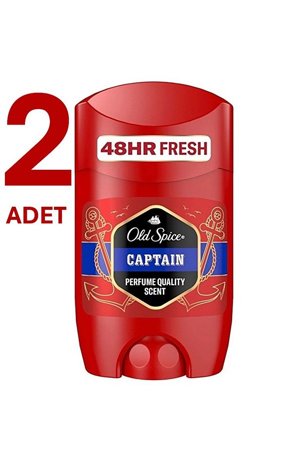 Captain Erkek Deodorant Stick 50 ml x2 Adet - 1
