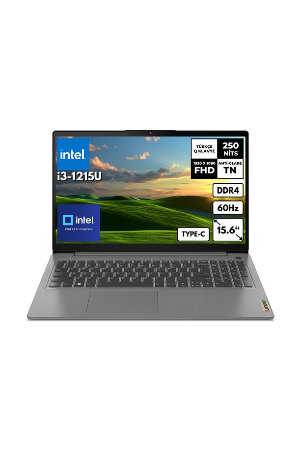 IdeaPad 3 i3-1215U 20GB 1 TBSSD Intel UHD Graphics 15.6" FHD Windows 11 Pro 82RK018GTXHMF14 - 1
