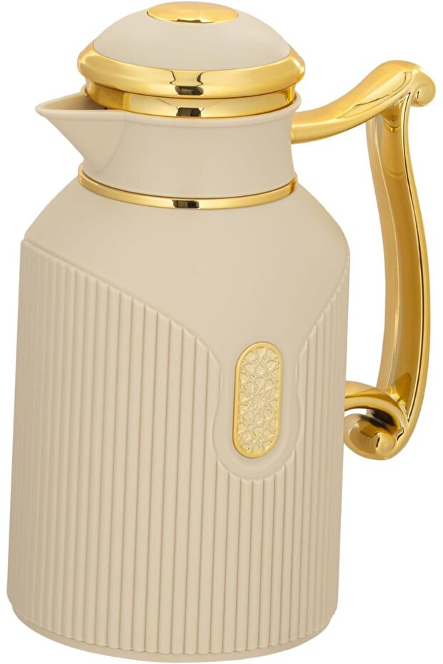 طقم ترامس DEVA 57 بيج مذهب - 5
