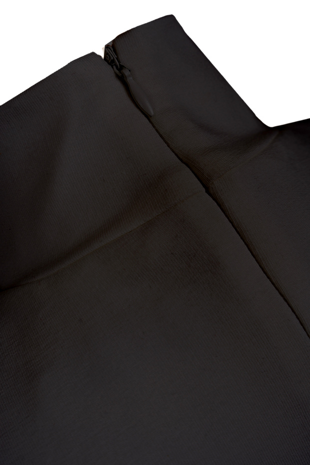 Tricou căptușit cu guler vertical - 4