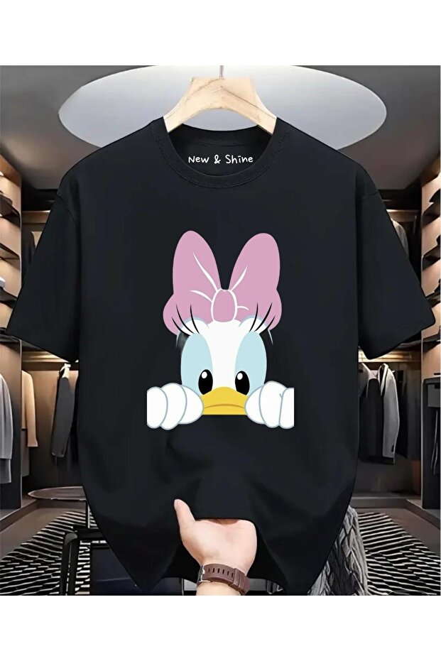 Daisy Duck Printed Large Size Oversize T-Shirt
