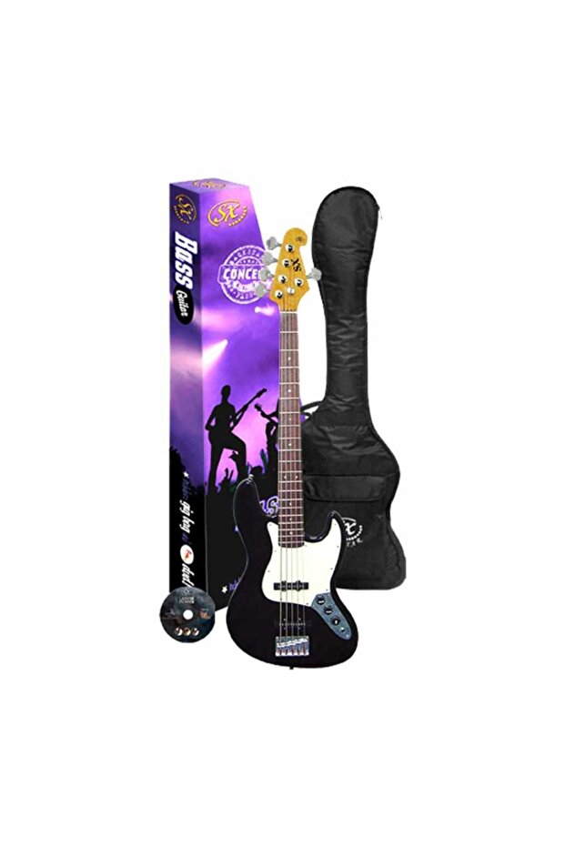SJB62+/5/BK Bas Gitar (Siyah) - 1