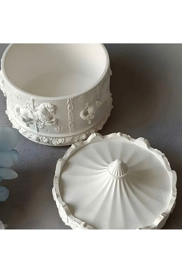 Takı & Mücevher Kutusu 12x10 Cm - Atlı Karınca Özel Tasarım Organizer - 2