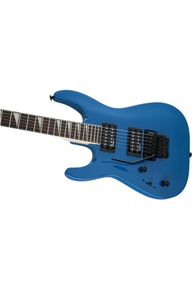 Js Dinky Arch Top Js32lh Dka Amaranth Klavye Bright Blue Solak Elektro Gitar - 5