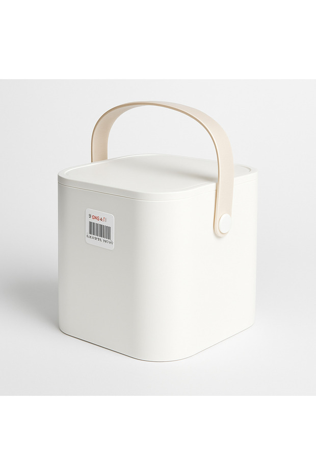 Countertop Magic Trash Can with Lid and Handle | Practical Trash Can with Inner Bucket