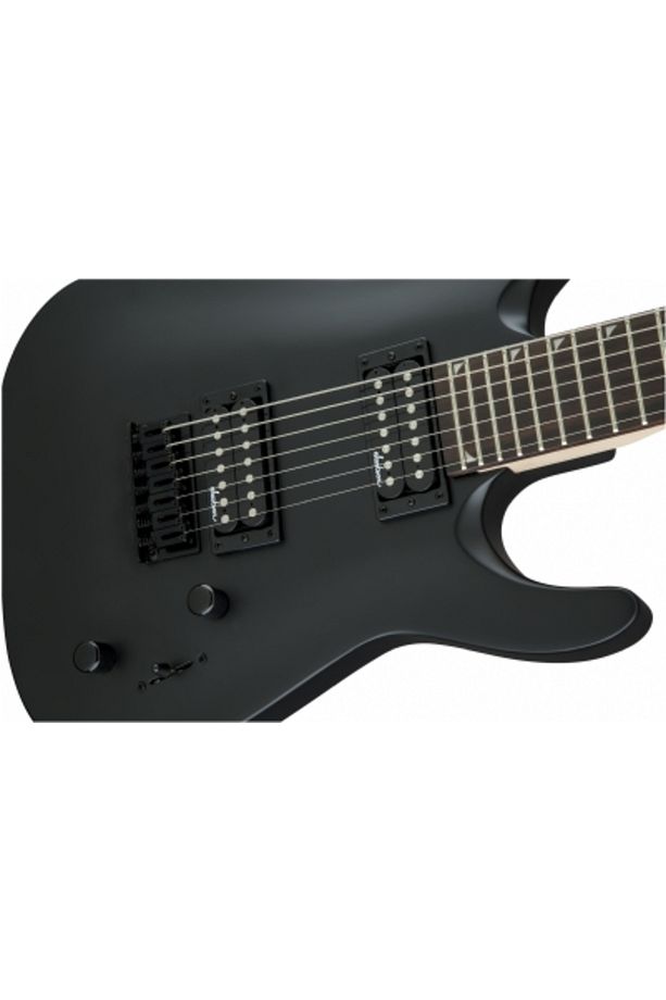 Js Dinky Arch Top Js22-7 Dka Ht Amaranth Klavye Satin Black 7 Telli Elektro Gitar - 7