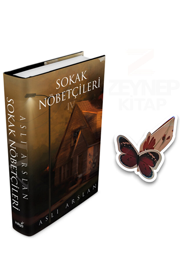 Sokak Nöbetçileri 4(CİLTLİ)Özel Tasarım Kelebek Ayraç Hediye