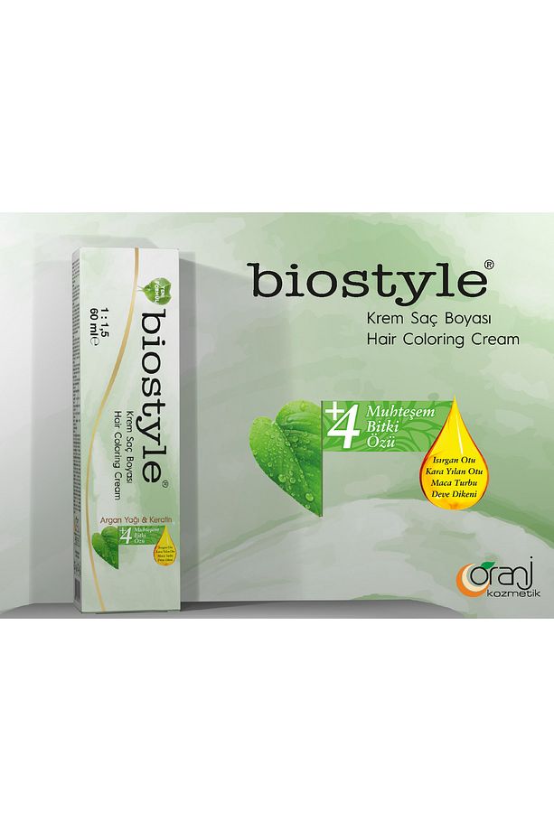 Bitki Özlü Argan ve Keratin 0.22 Turuncu Azaltıcı 1 Adet 60 ML Saç Boyası Oksidansız - 2