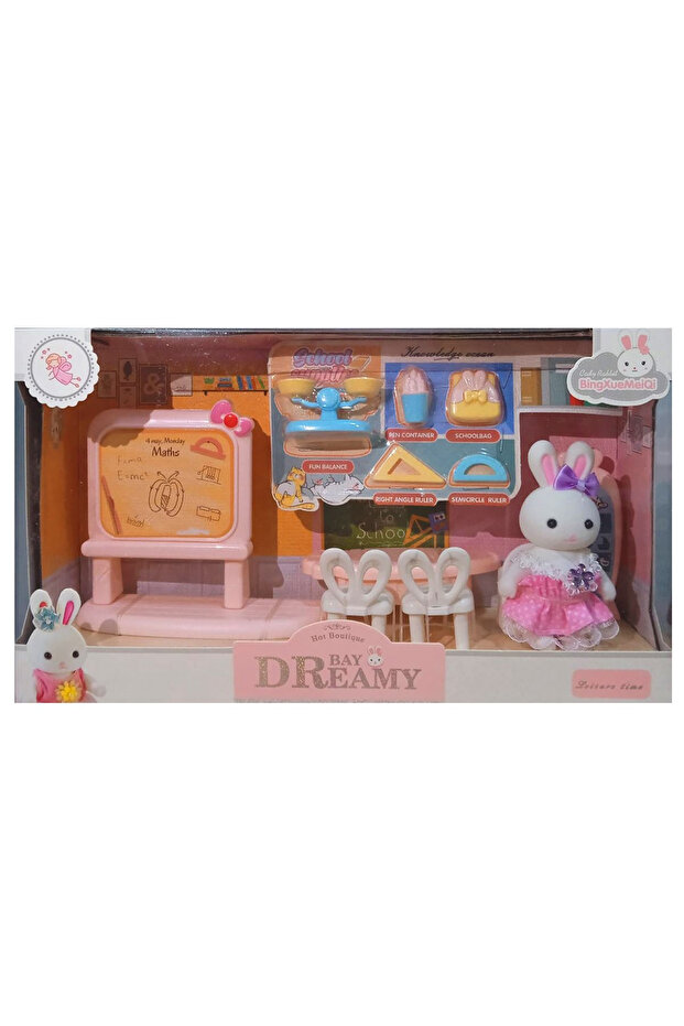 Mini Tavşan Okul Seti - 1