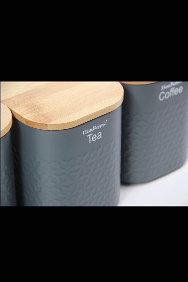 Tea, coffee and sugar storage jars - 8