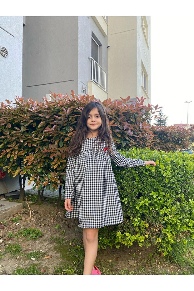 Kareli Elbise Çocuk
