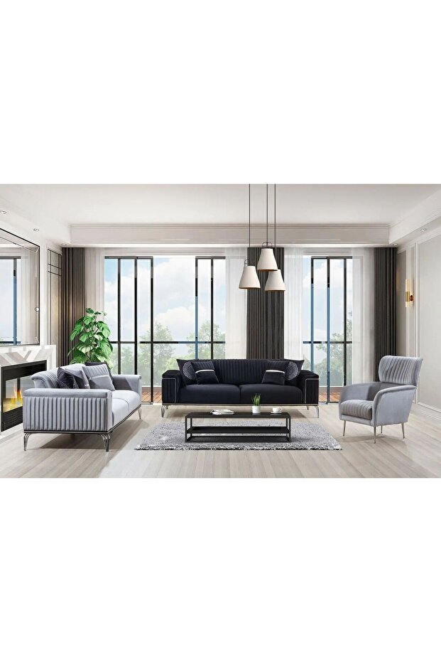 Liora Deep Koltuk Takımı - 1