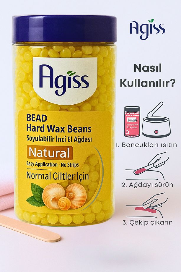 Agiss Boncuk Soyulabilir Inci El Ağdası Isıtıcı Set - 8