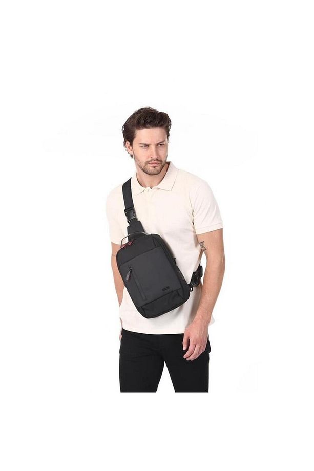 Ççs London 31289 Çapraz Sırt ve Göğüs Çantası Siyah - 3