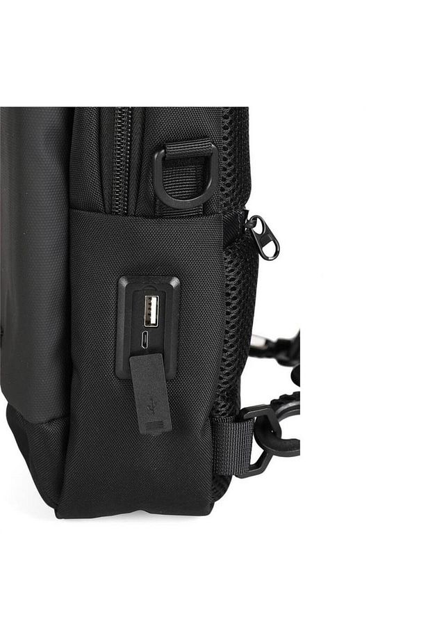 Ççs London 31289 Çapraz Sırt ve Göğüs Çantası Siyah - 6