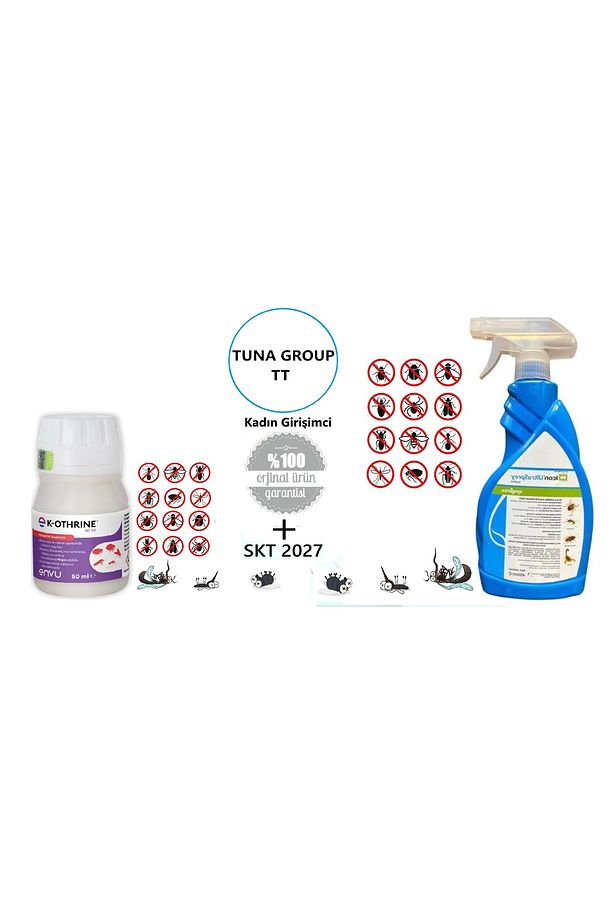 envu K-othrine sc 50 ml ve icon sprey 450 ml ikilisi 2027 - 1
