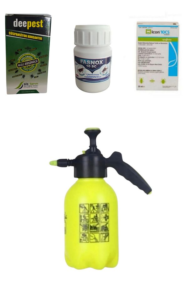Kahverengi Kokarca Böceği İlaçları/Deepest 25ML-Fasnox50ML-İcon25ML/2LT Pompa - 1