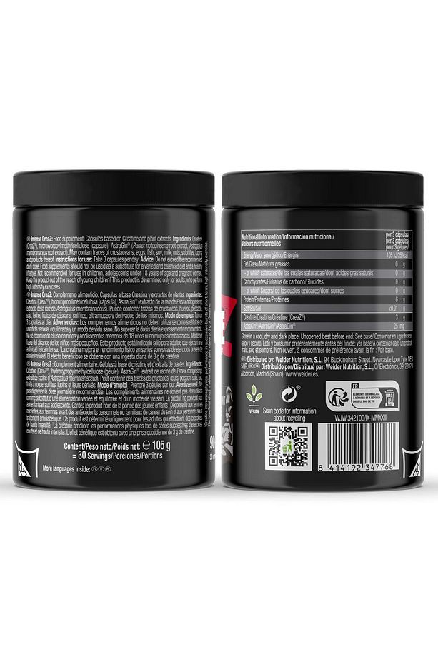 Weider Intense Creatine Z 90 caps - 2
