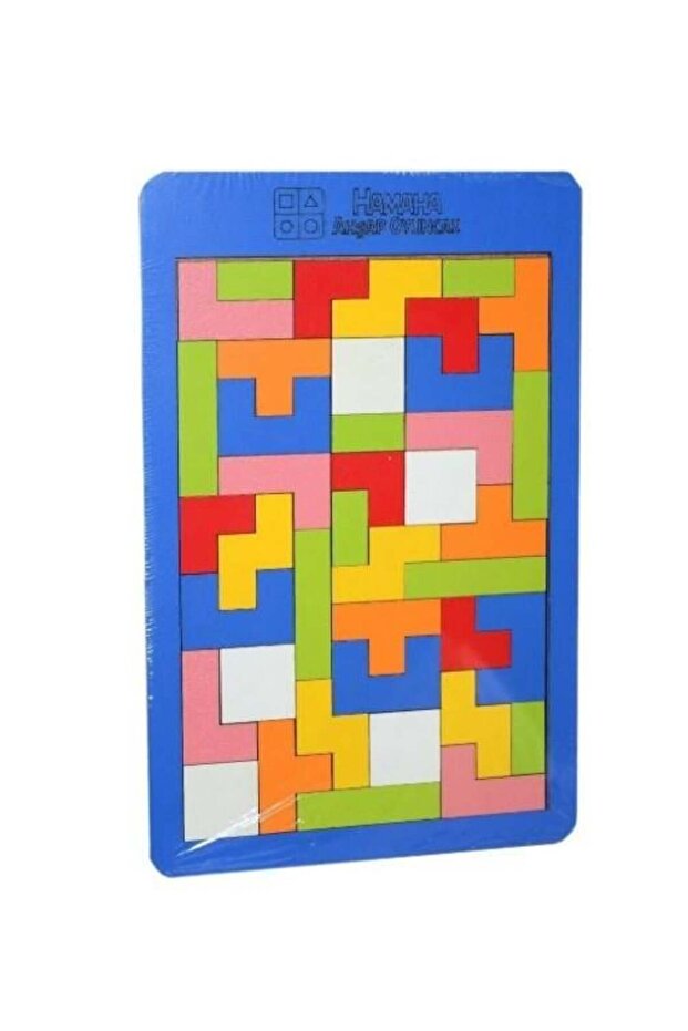 Hmh Wooden Tetris Blocks 6 mm