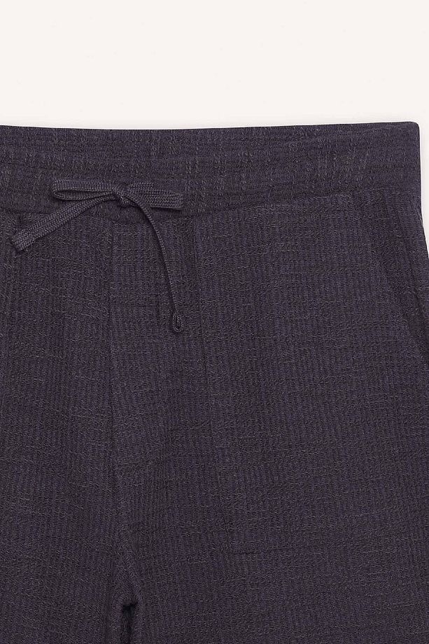 Relax Fit Beli Bağcıklı Bermuda Şort E1236AX25SM - 8