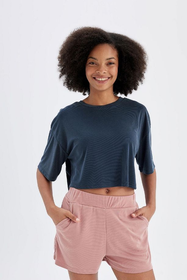 Fit Sporcu Kısa Paça Modal Şort D2981ax24hs - 6