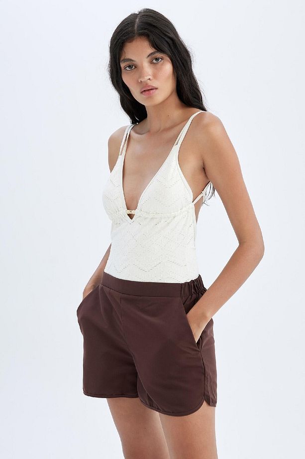 Regular Fit Deniz Şortu-fall In Love T5639az24sm - 4
