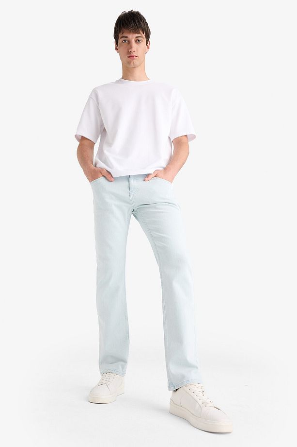 Sergio Regular Fit Normal Kalıp Normal Bel Boru Paça Jean Pantolon F2423AX25SP - 3