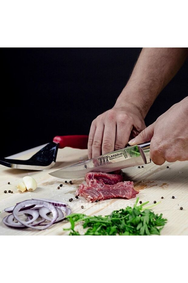 3 Parça Bıçak + Bileyici - 4