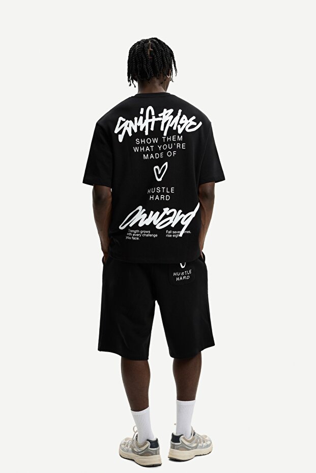 Baskılı şardonlu bermuda - 3