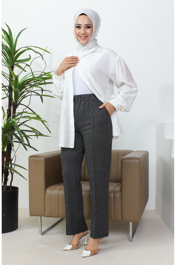Jakar Çımalı Pantolon 1037a 1037a-01 Siyah - 1