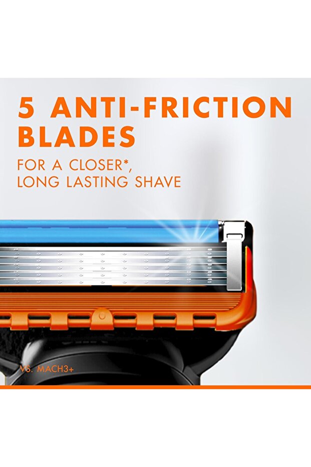 Fusion5 Razor for Men with One Handle and Two Blades - 3