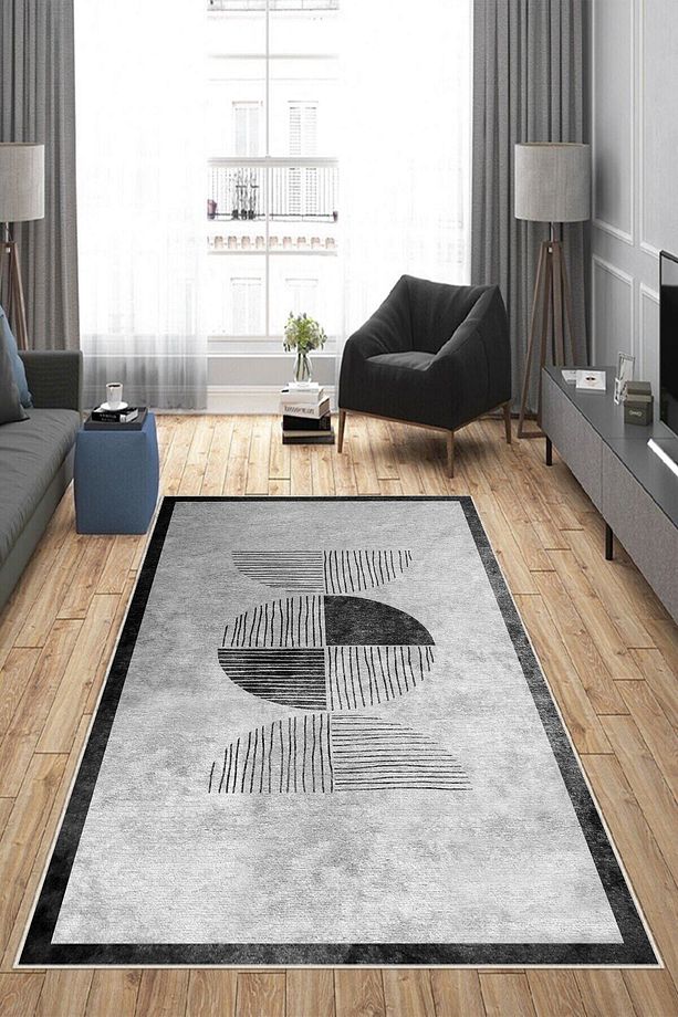 Dijital Baskı Yıkanabilir Kaymaz Taban Salon Halısı Mutfak Halısı Koridor Halısı Yolluk Çocuk Halısı - 1