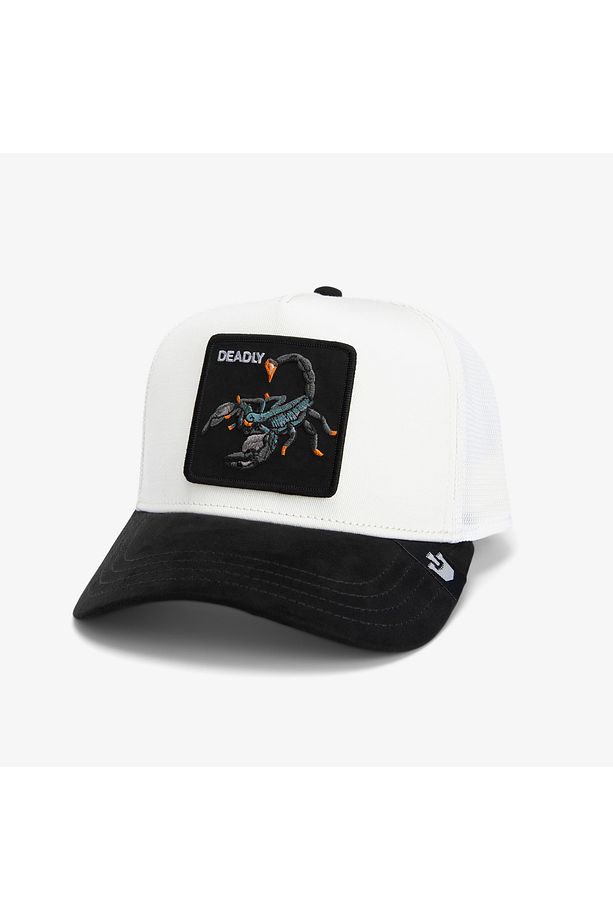 The Suede Scorpion Unisex Krem Şapka - 1