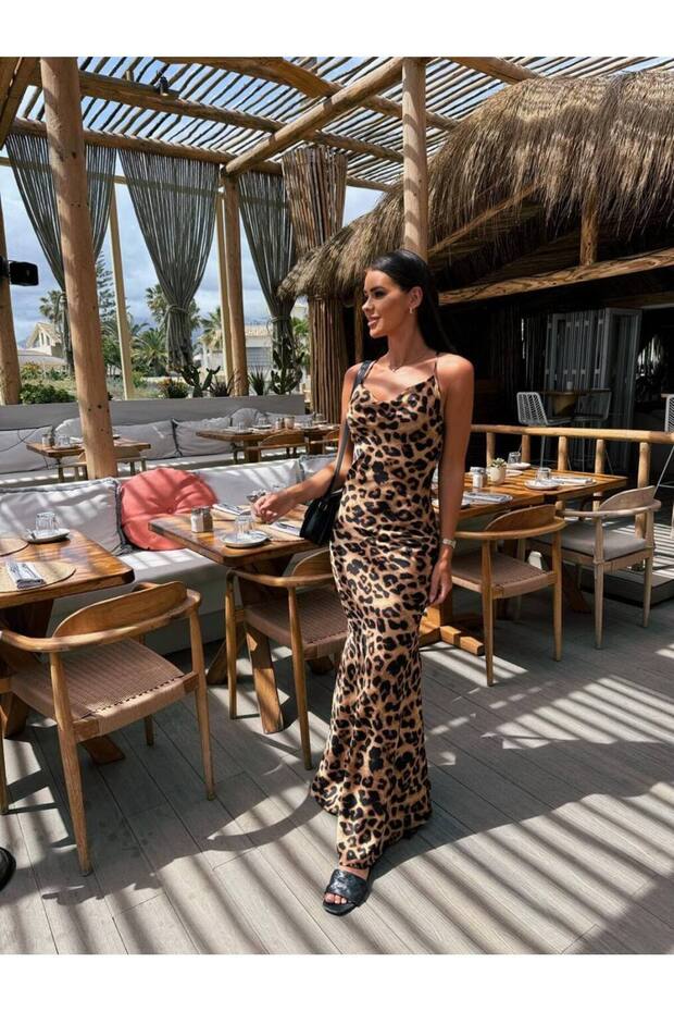 LEOPARD PATTERNED DRESS - 4