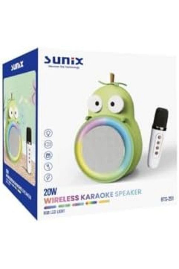 20W 2400 Mah Karaoke Mikrofonlu Ledli Bluetooth Hoparlör BTS-251 BLSS 1111573 - 2
